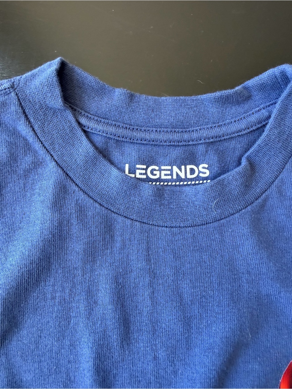 LEGENDS Women's Crop Top in Navy Blue